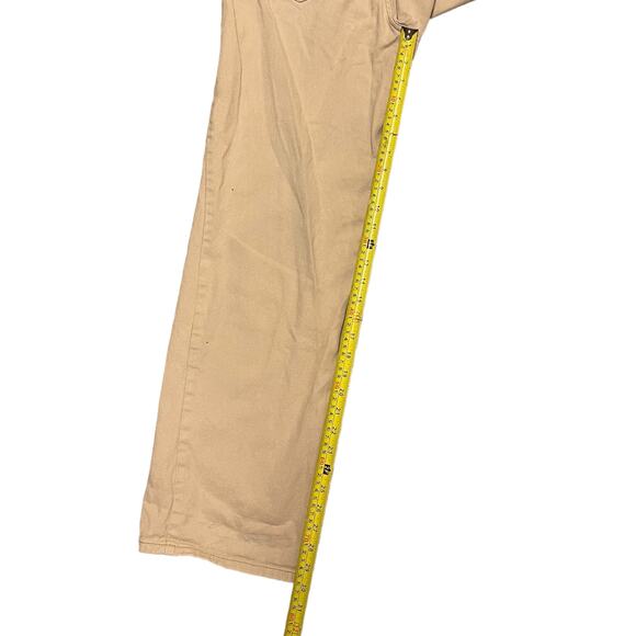 Shein Khaki Straight Leg Pants Jeans Size Small - Picture 4 of 5